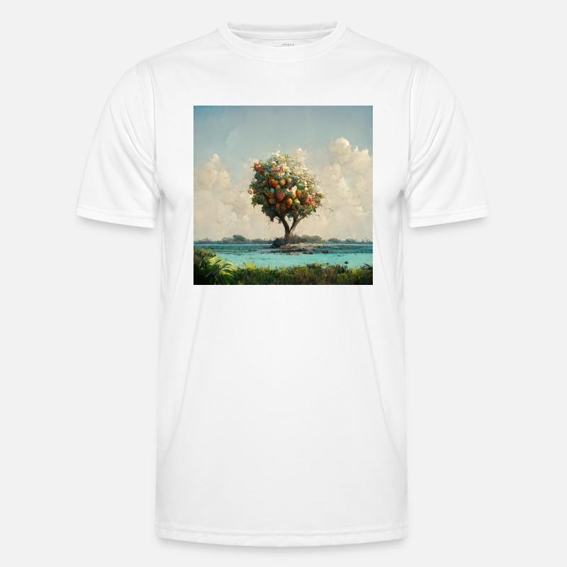 Île Tree T-shirt sport Homme