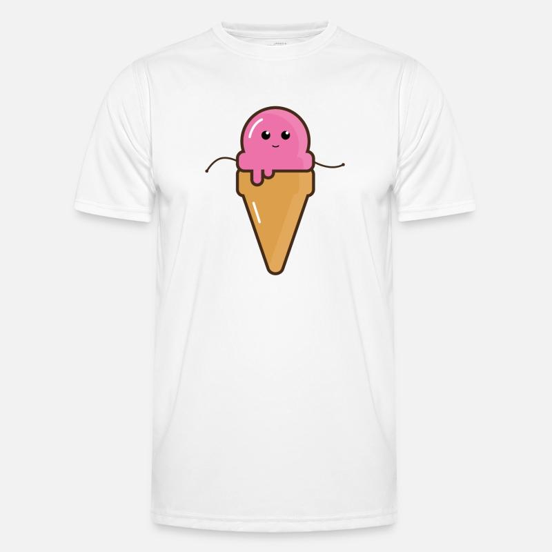 Eis Männer Funktions-T-Shirt