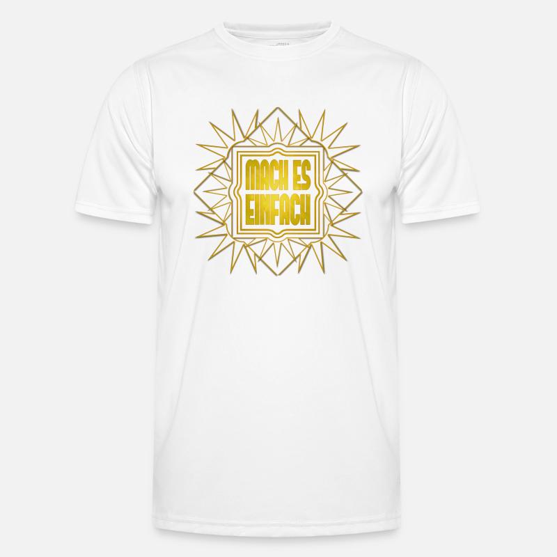 Just do it - now - start - motivation Men's Functional T-Shirt