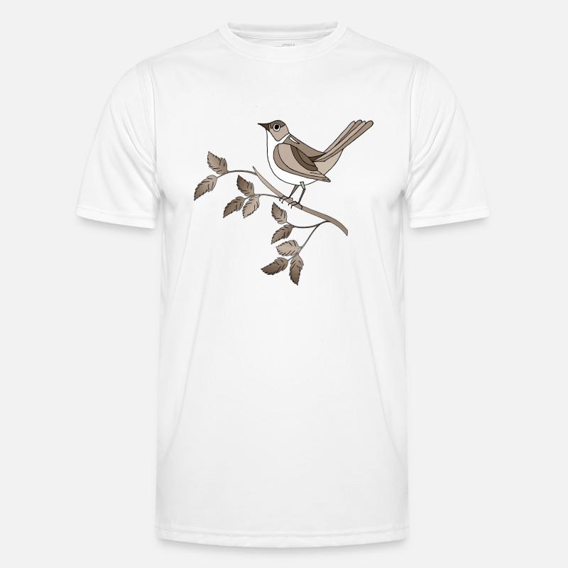 Bird - Men's Functional T-Shirt - white