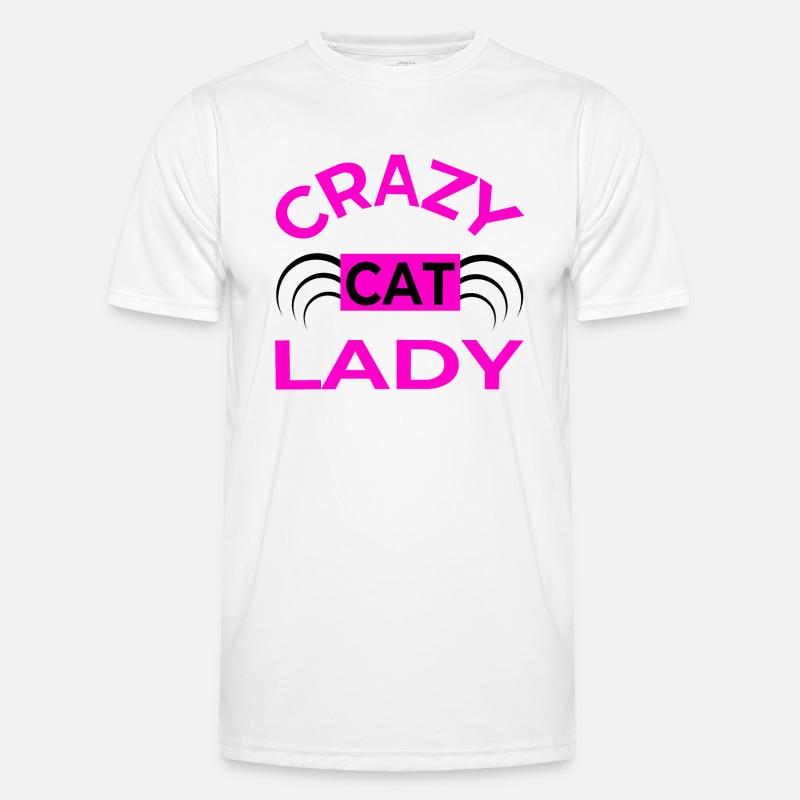 Cat - Men's Functional T-Shirt - white