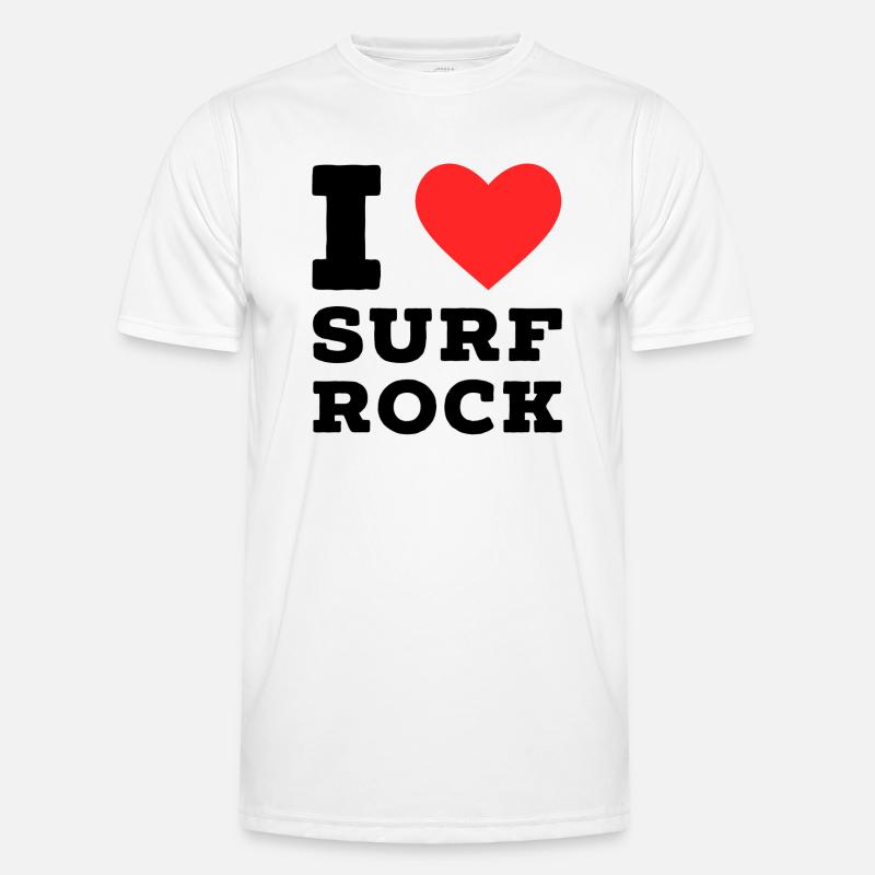 J’adore le surf rock T-shirt sport Homme