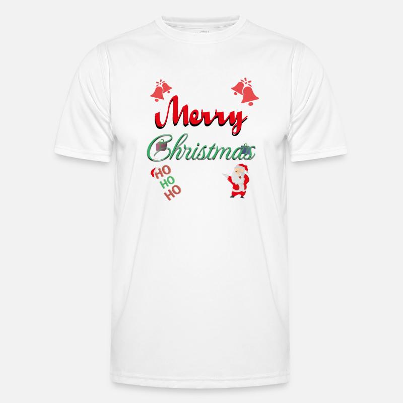 Frohe Feiertage Männer Funktions-T-Shirt