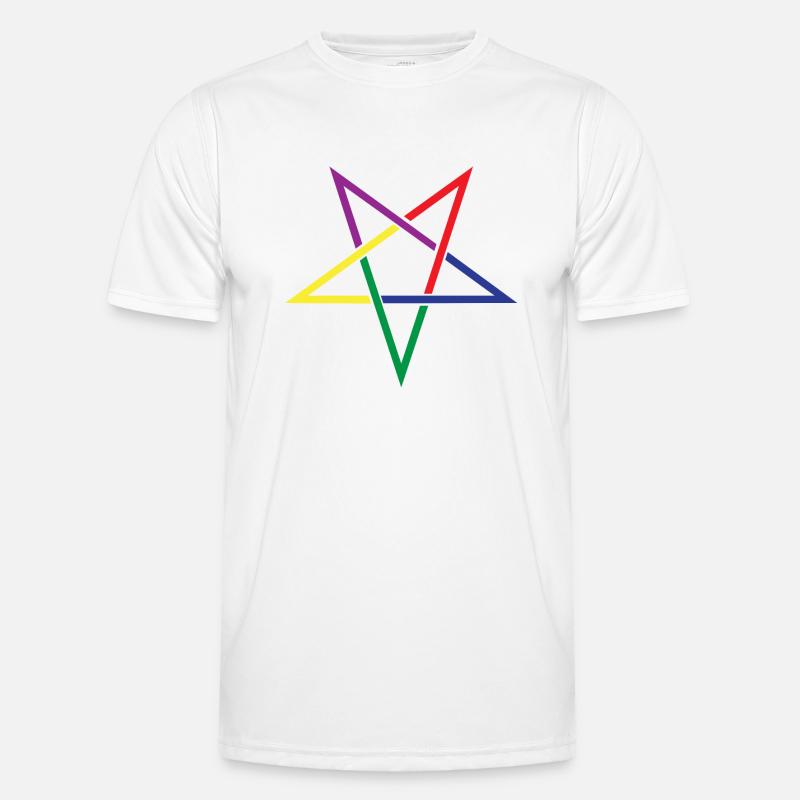 Pentacle Ancient Symbol Men's Functional T-Shirt