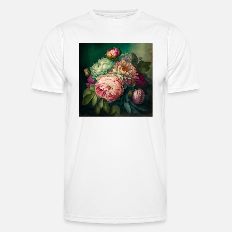 Conception florale15 T-shirt sport Homme