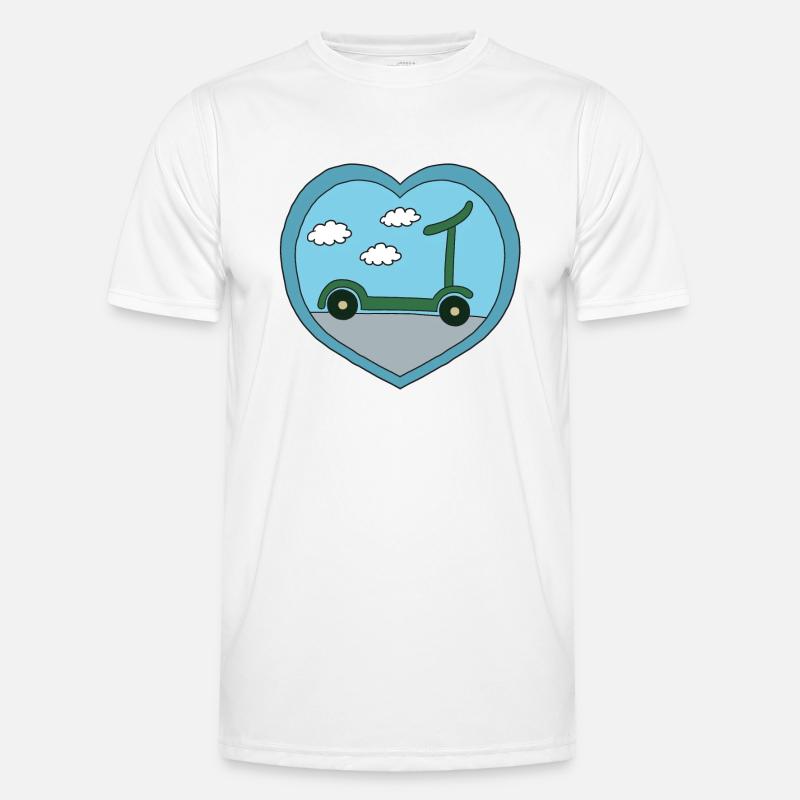 Blue Roller Design Men's Functional T-Shirt