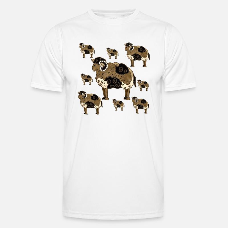 Rams Männer Funktions-T-Shirt