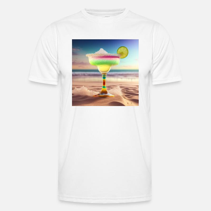 Cocktail 7 Geschenk Männer Funktions-T-Shirt