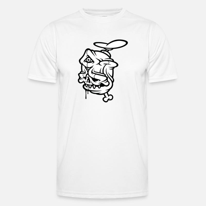 Freak with a third eye - Men's Functional T-Shirt - white