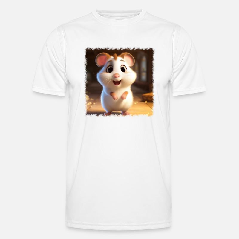 Hamster mignon T-shirt sport Homme