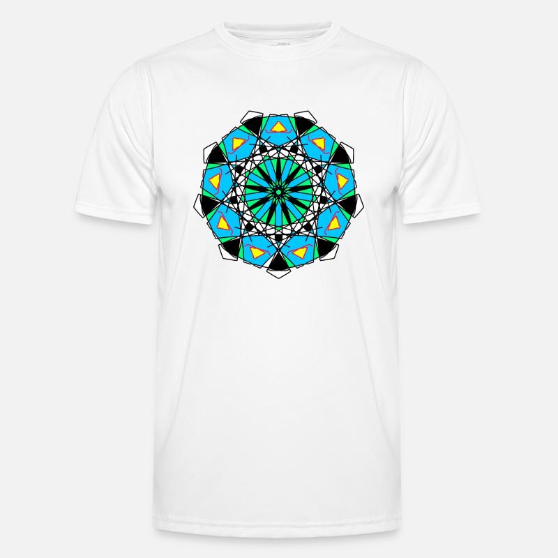 Muster Männer Funktions-T-Shirt