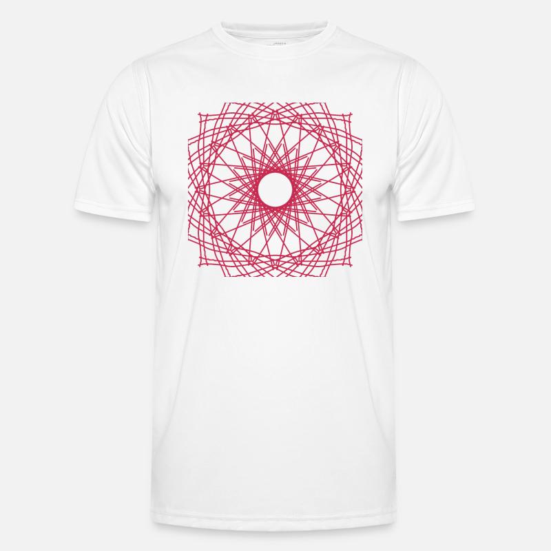 Muster Männer Funktions-T-Shirt