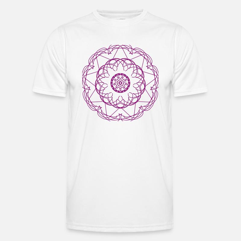 Muster Männer Funktions-T-Shirt