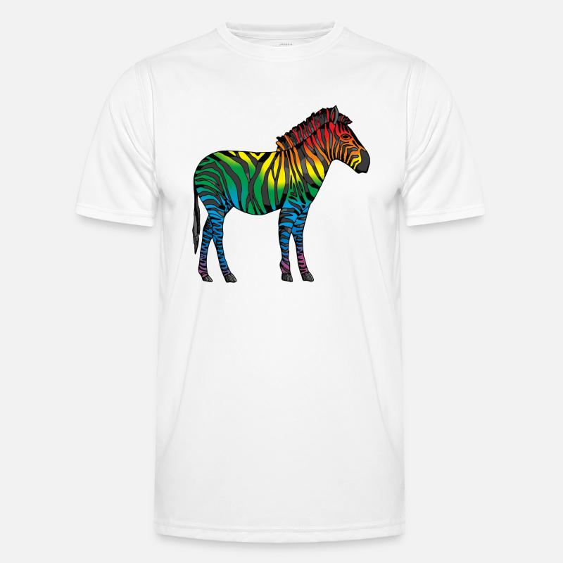 Zebra - Men's Functional T-Shirt - white