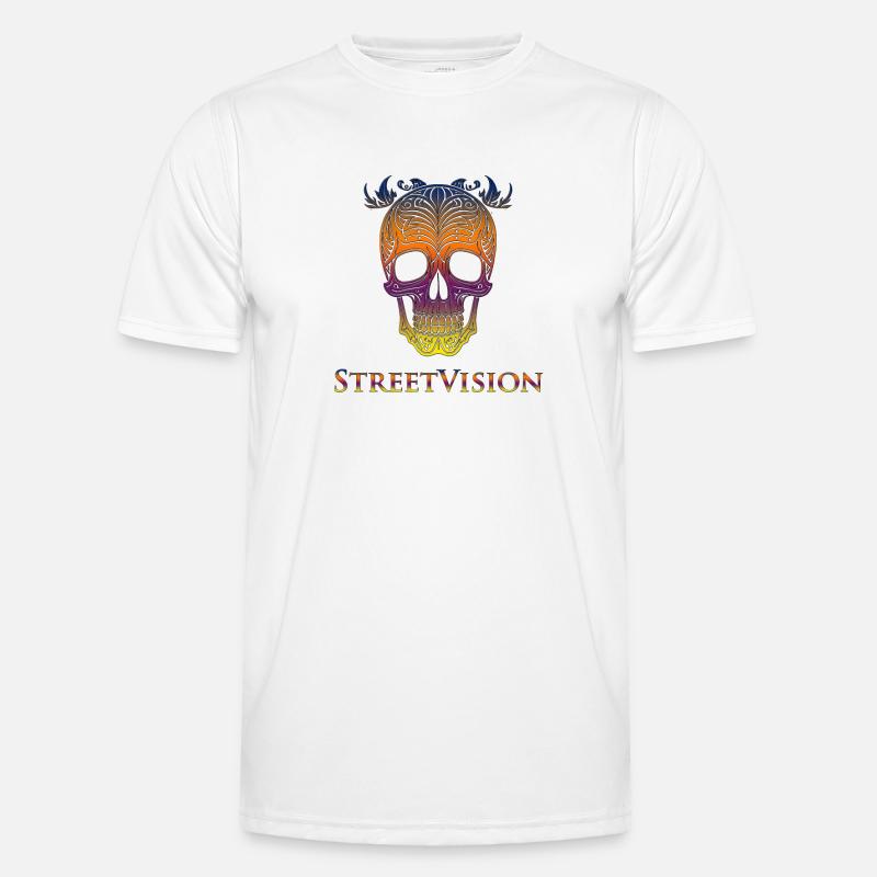 Skull Bunt1 Männer Funktions-T-Shirt