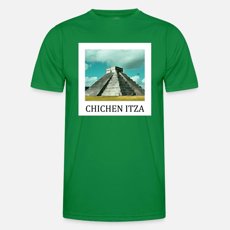 Chichen Itza Men's Functional T-Shirt