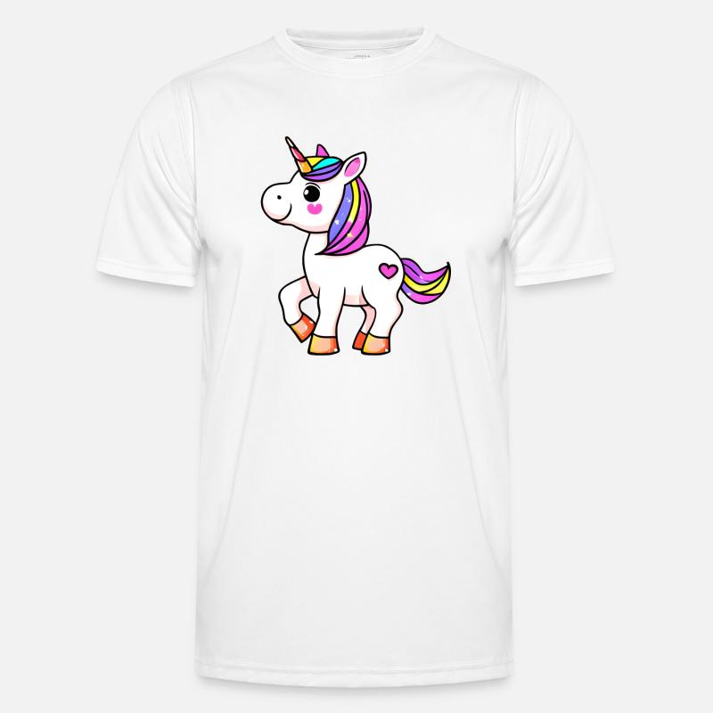 Einhorn Fabeltier Mädchen Einhörner Männer Funktions-T-Shirt