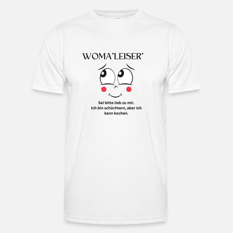 Woma"leiser" Männer Funktions-T-Shirt