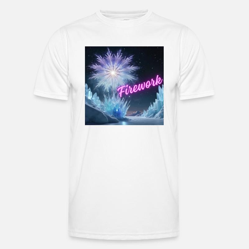 Firework Männer Funktions-T-Shirt