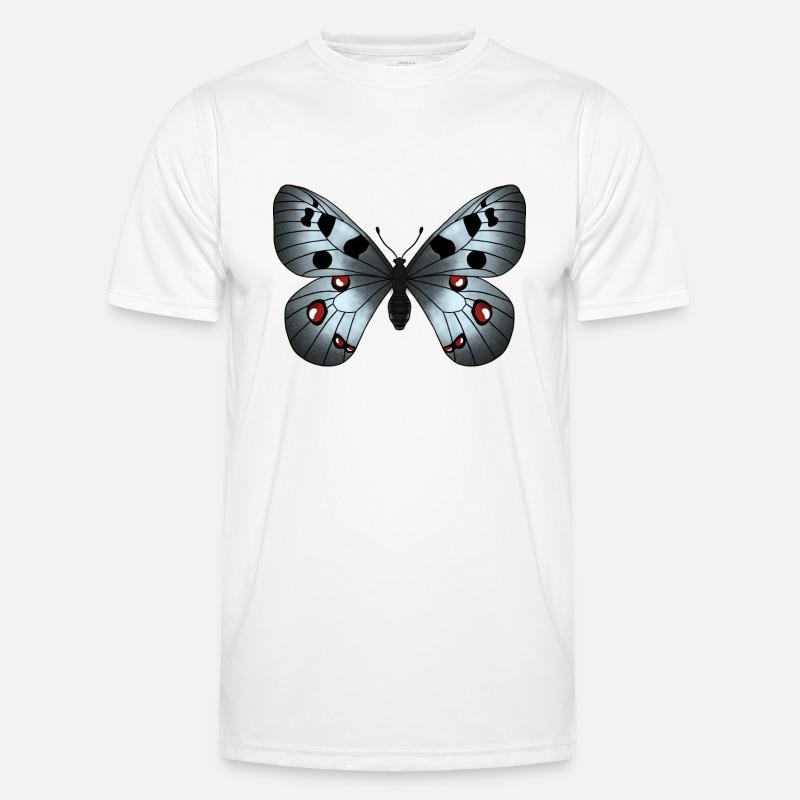 Butterfly Grey Men's Functional T-Shirt