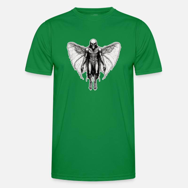Mothman / Moth / Insect / Mythical Creature / Flutterer Men's Functional T-Shirt