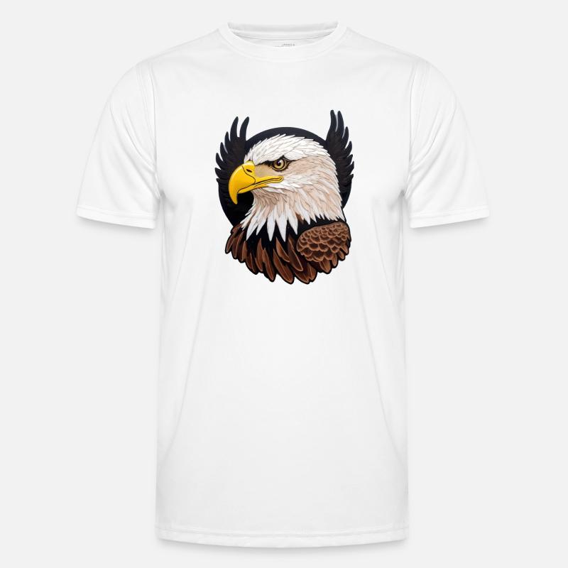 Beautiful bald eagle Men's Functional T-Shirt