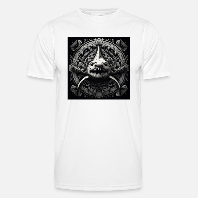 Ätherische Tiefen Männer Funktions-T-Shirt