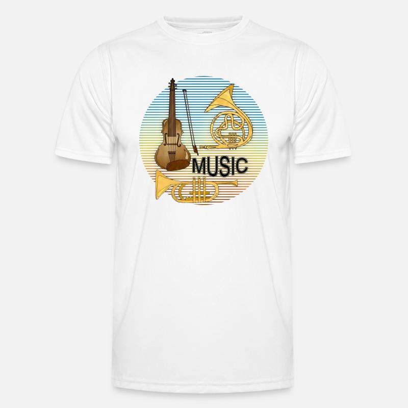 Musical Instruments Men's Functional T-Shirt