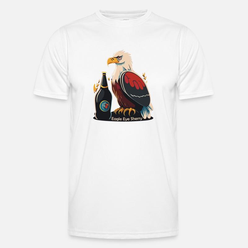 Eagle Eye Sherry - Men's Functional T-Shirt - white