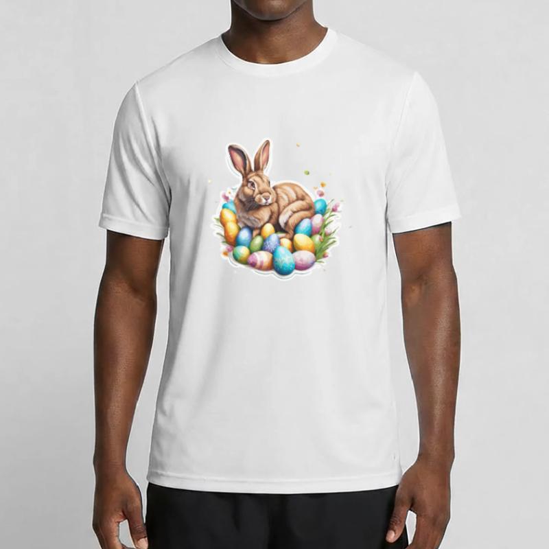 Easter Bunny / Easter / Eggs / Holidays / Easter Men's Functional T-Shirt