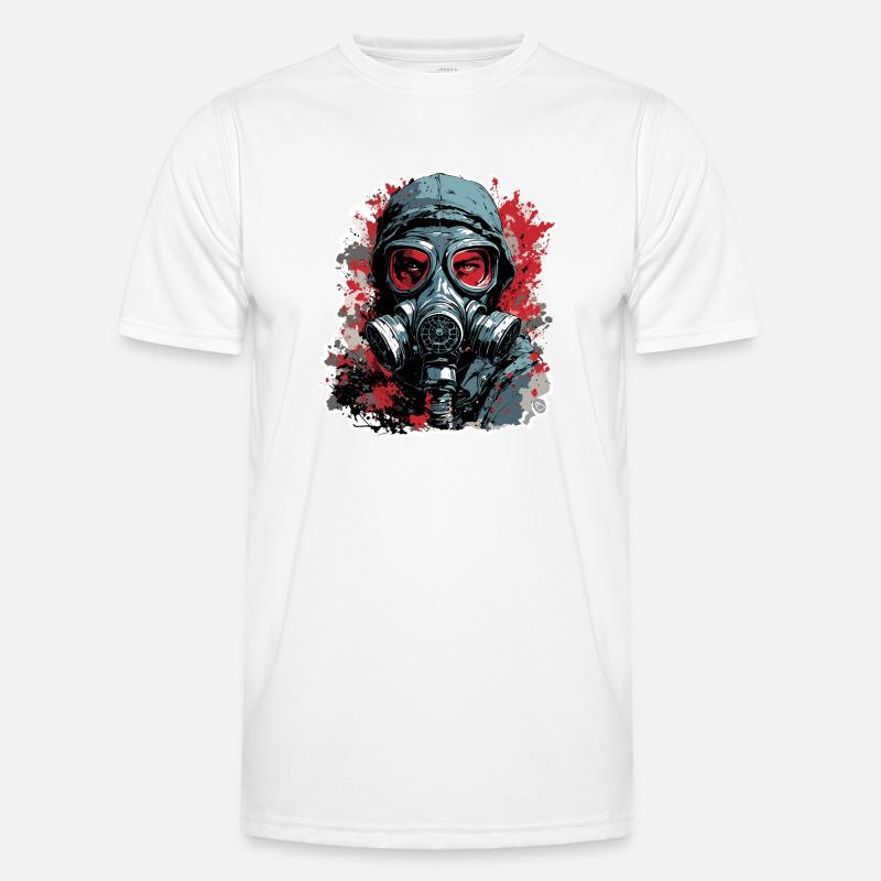 Apocalypse / Doomsday / Destruction / Anarchy - Men's Functional T-Shirt - white