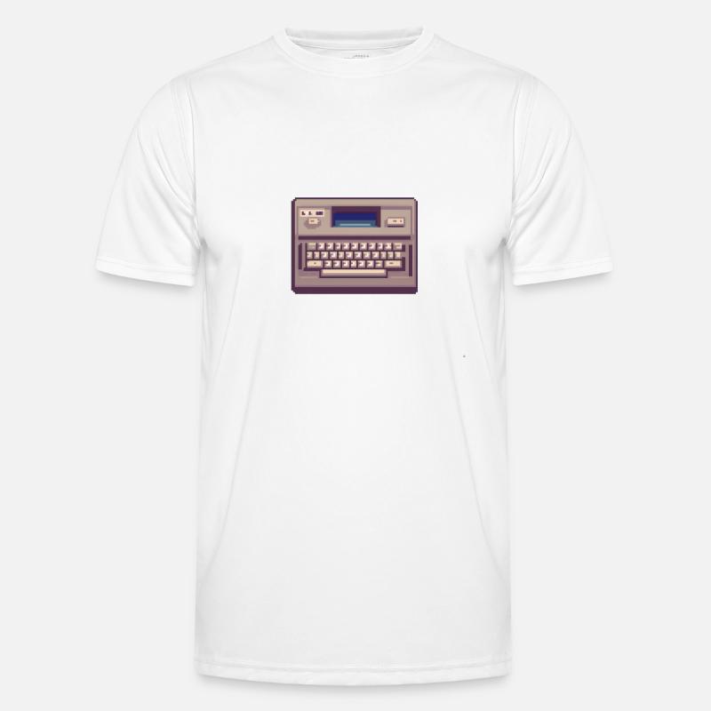 Retro Bytes - Comp - Men's Functional T-Shirt - white