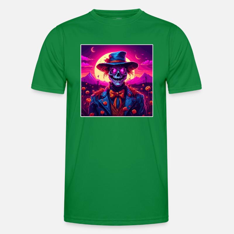 Vogelscheuche / Erntehelfer / Maisfeld / Feld Männer Funktions-T-Shirt