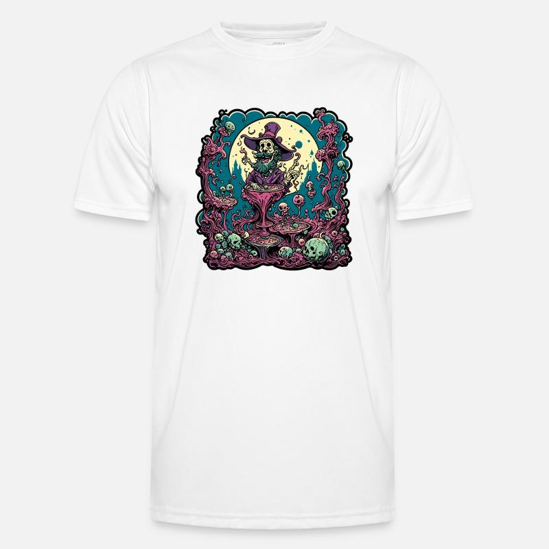 Psychedelic / Hallucination / Magic / Wizard Men's Functional T-Shirt
