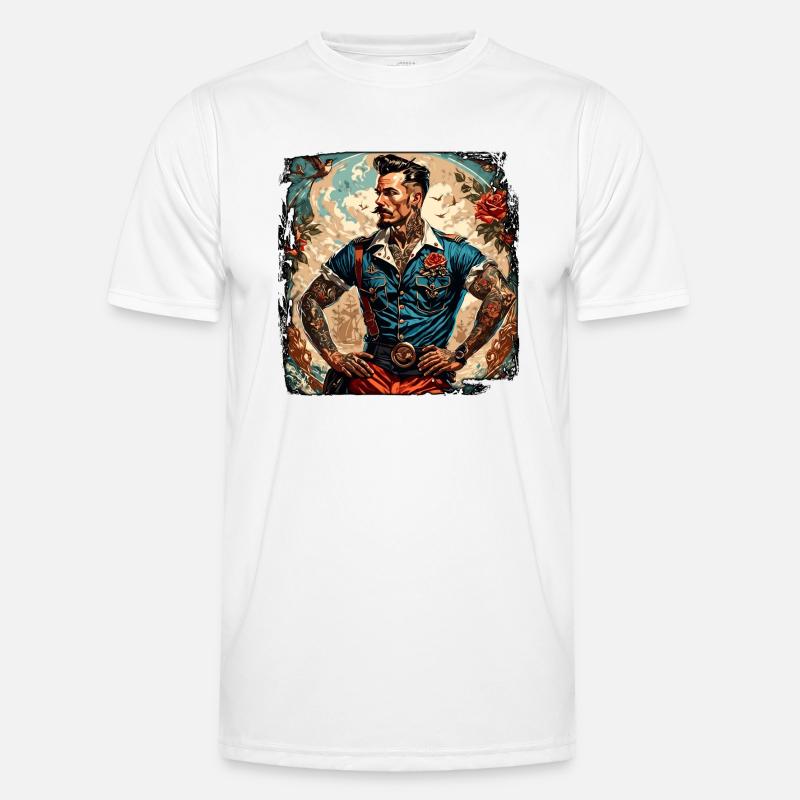 Matrose / Schiffsbesatzung / Decksmann / Anker Männer Funktions-T-Shirt