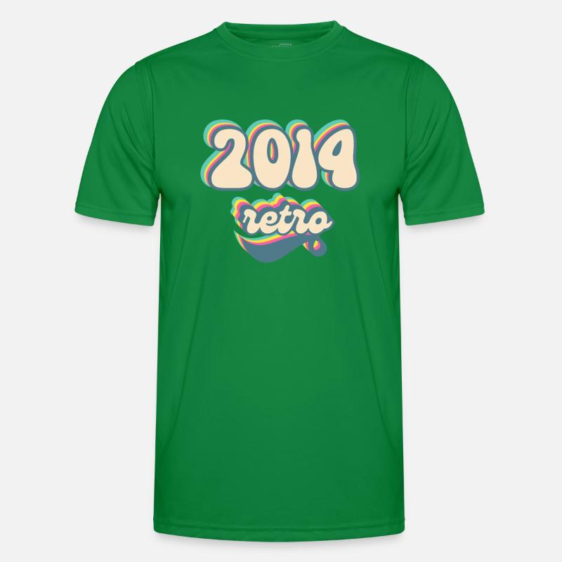 2014 Retro Geschenkidee Männer Funktions-T-Shirt