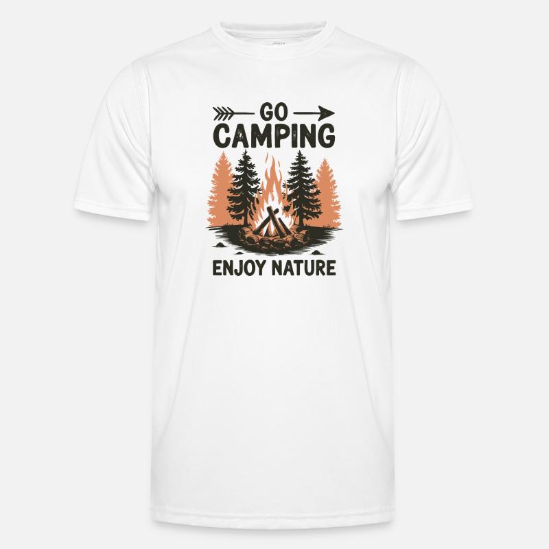 Feu de camp T-shirt sport Homme