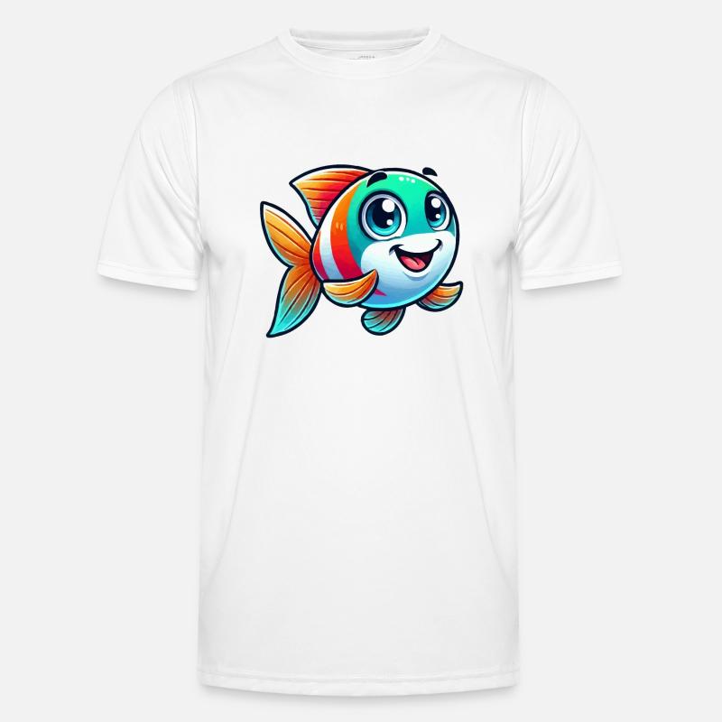 fish comic Men's Functional T-Shirt