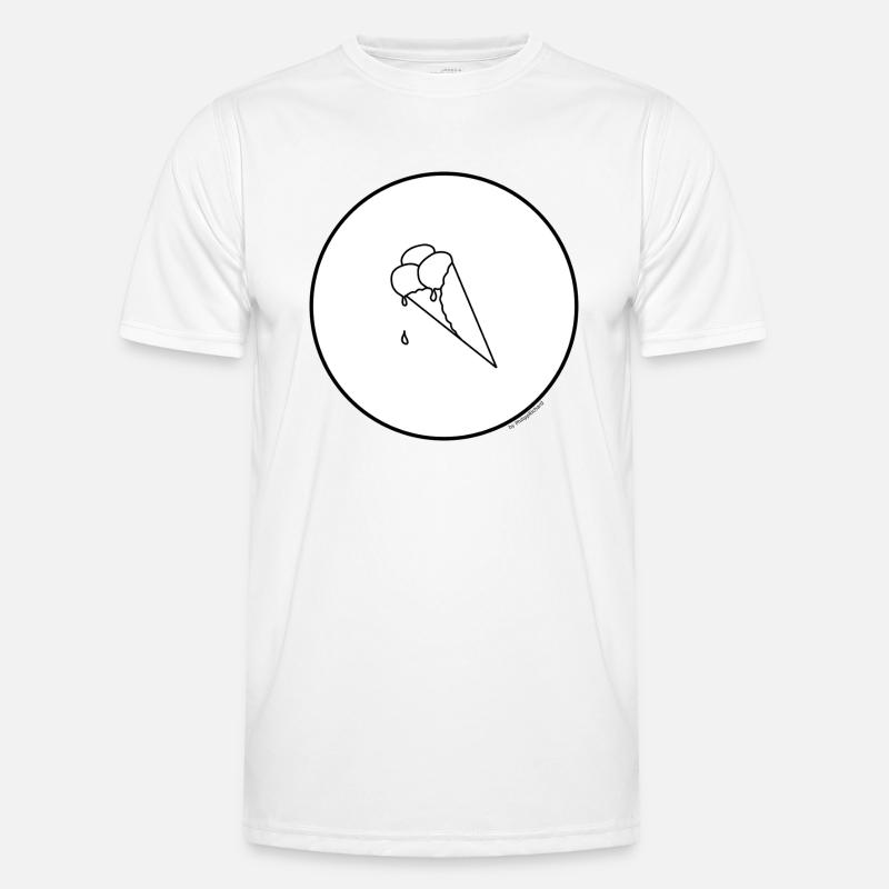 leckeres Eis Männer Funktions-T-Shirt