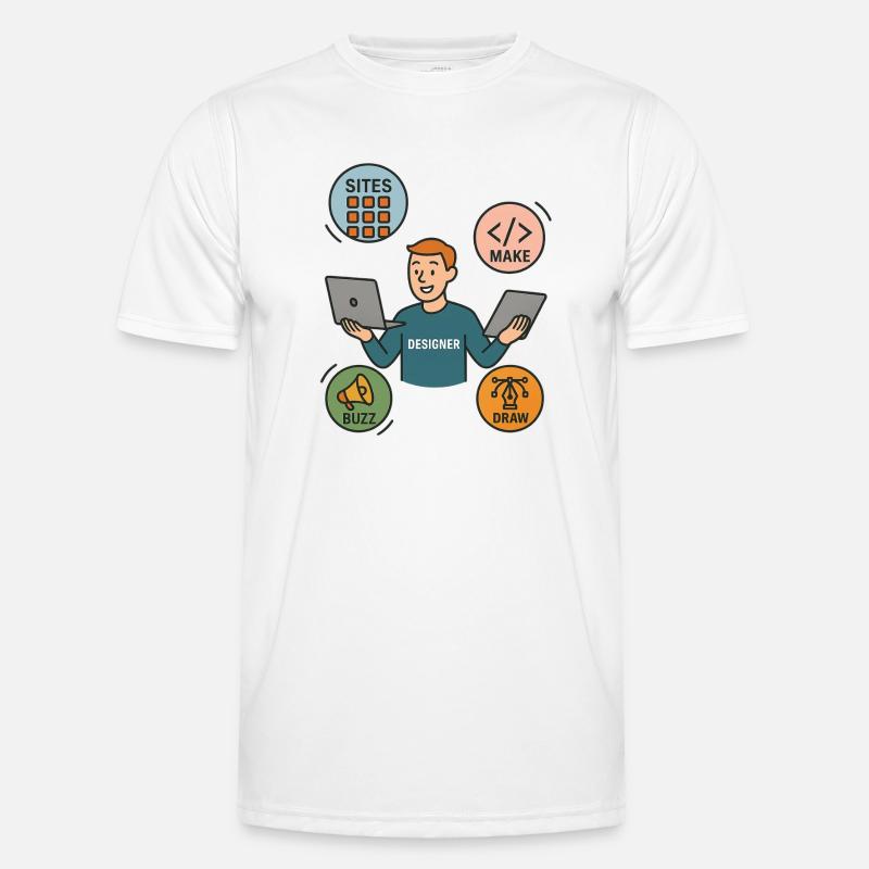 FIGMA-KONFIGURATION Männer Funktions-T-Shirt