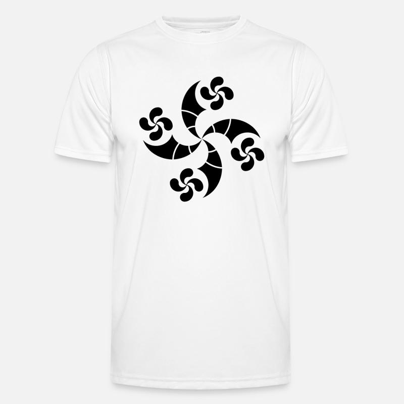 basque cross Men's Functional T-Shirt