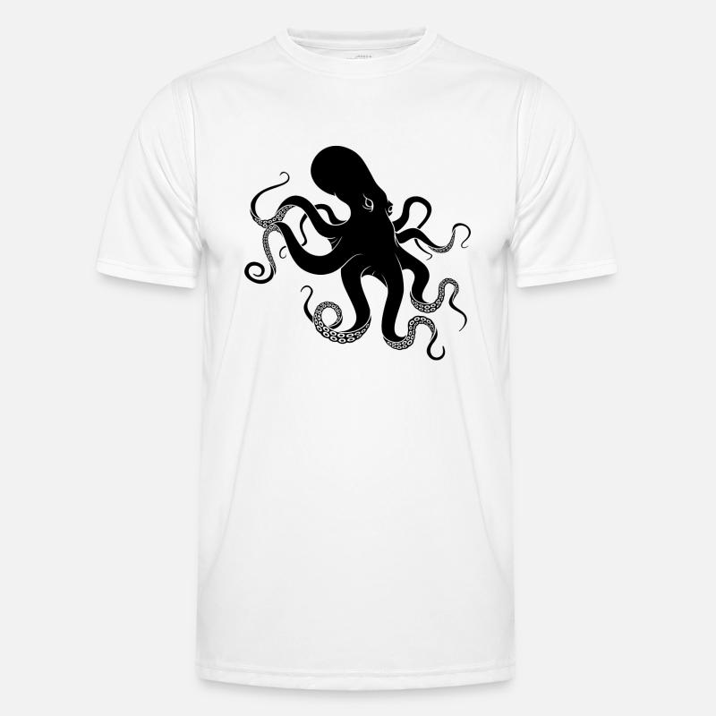 Black Octopus Men's Functional T-Shirt