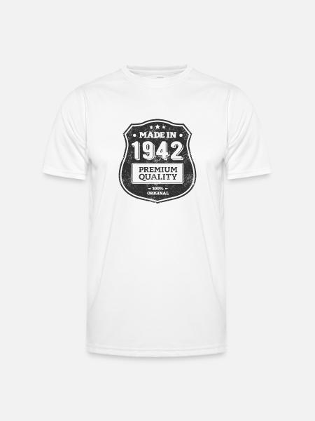 MADE IN 1942 - Men's Functional T-Shirt - white