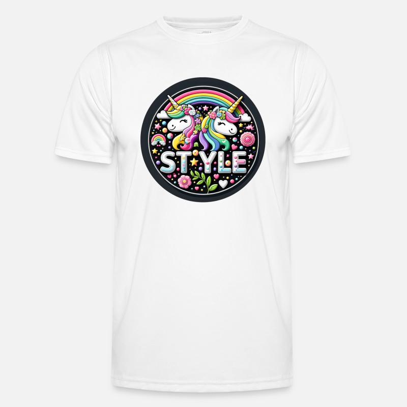 Einhorn1 Männer Funktions-T-Shirt