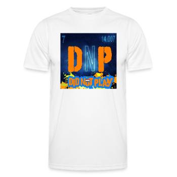 DNP CHEMISTRY - Men's Functional T-Shirt - white - Front - AI Model Male 178 dark (178cm)