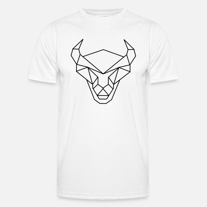 Bull - Men's Functional T-Shirt - white
