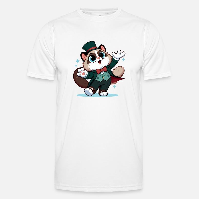 magic ragdoll T-shirt sport Homme