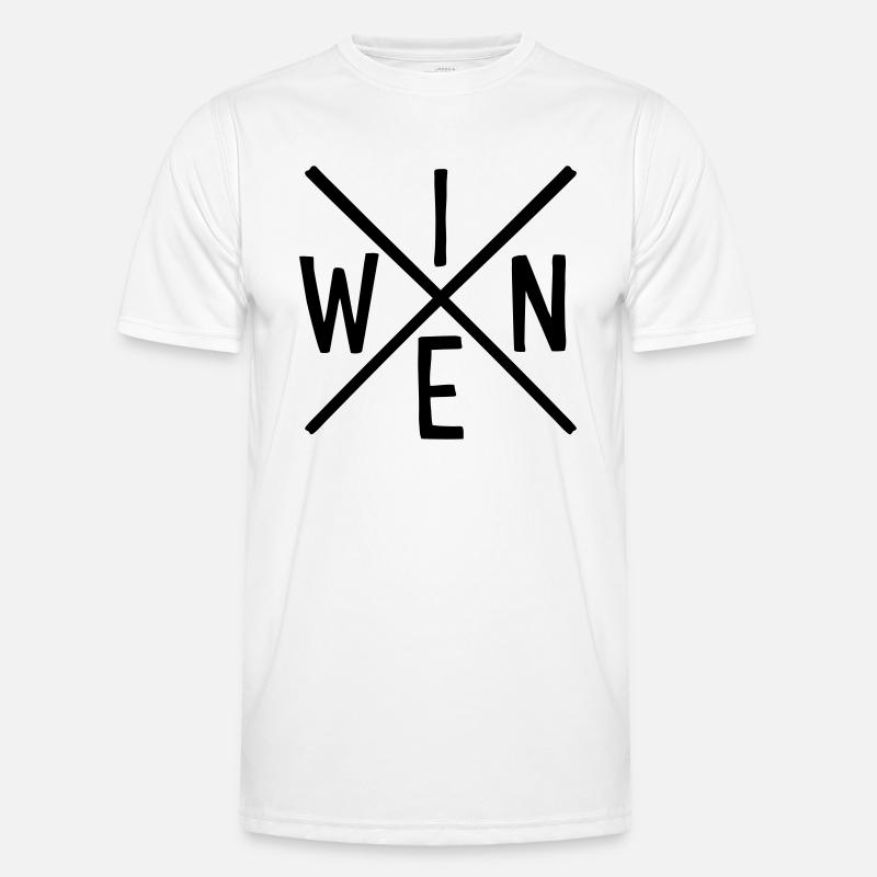 Wein Männer Funktions-T-Shirt