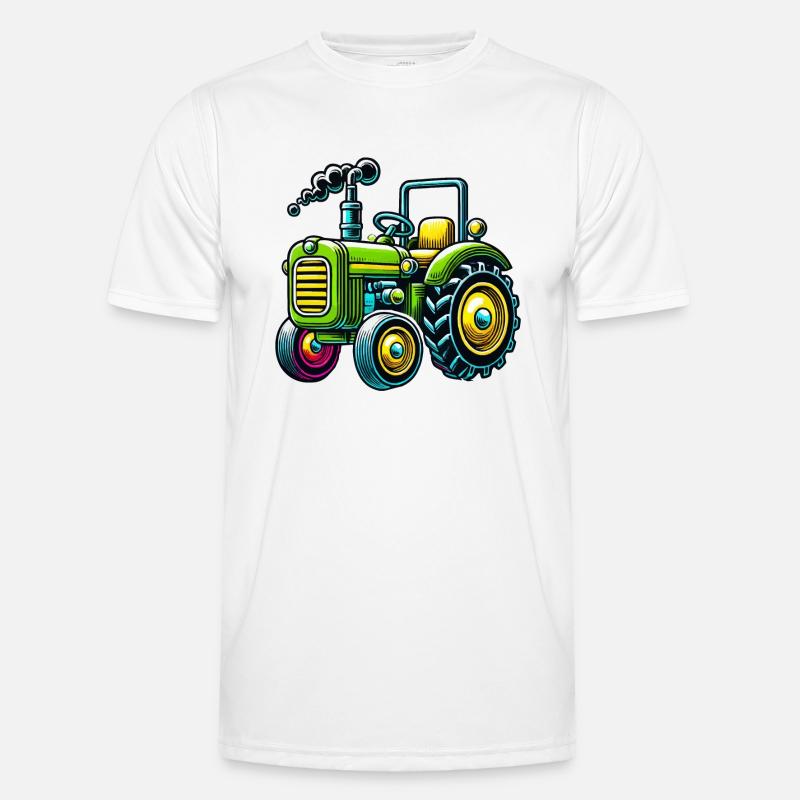 Traktor Männer Funktions-T-Shirt