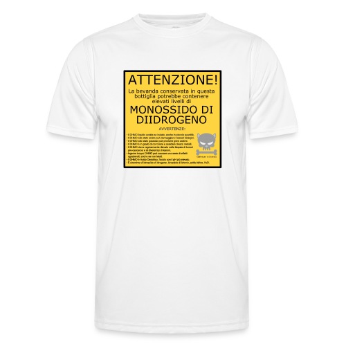 Monossido di Diidrogeno - Maglietta sportiva per uomo